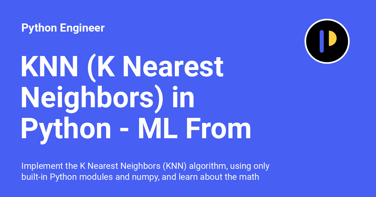 Solved This python code implements the K-nearest neighbor